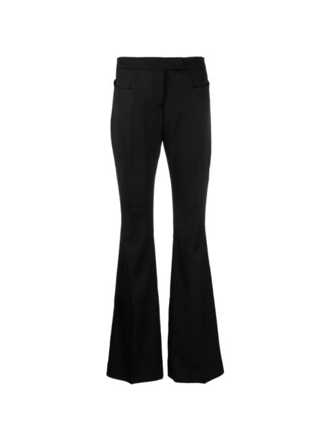 TOM FORD high-waist wool flared trousers