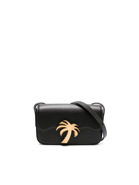 Palm Angels Palm Beach leather crossbody bag