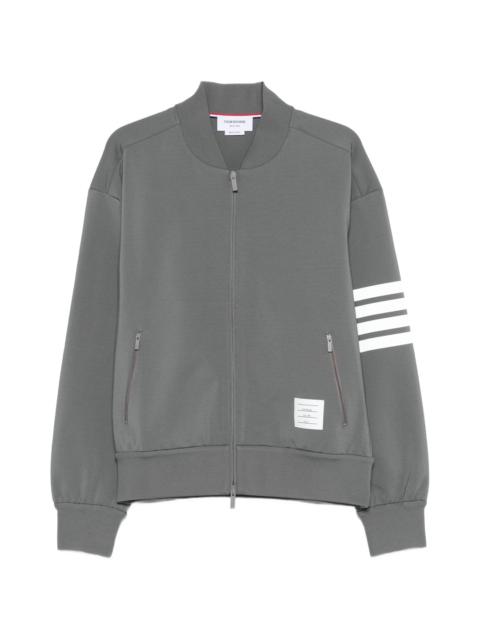 Thom Browne Bomber With Printed 4 Bar