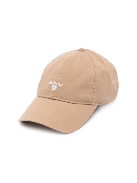 logo-print cap