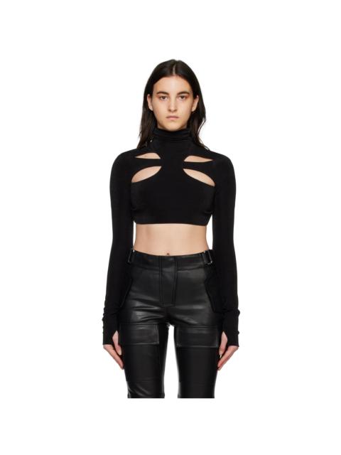 MISBHV Black Butterfly Turtleneck