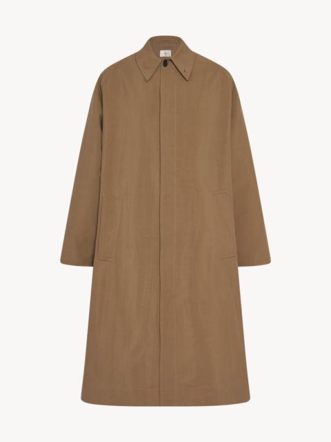 The Row Lewis Coat in Cotton and Silk