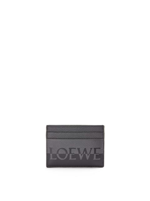 Loewe Signature plain cardholder in calfskin