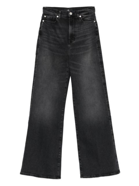 7 For All Mankind clean back pocket jeans