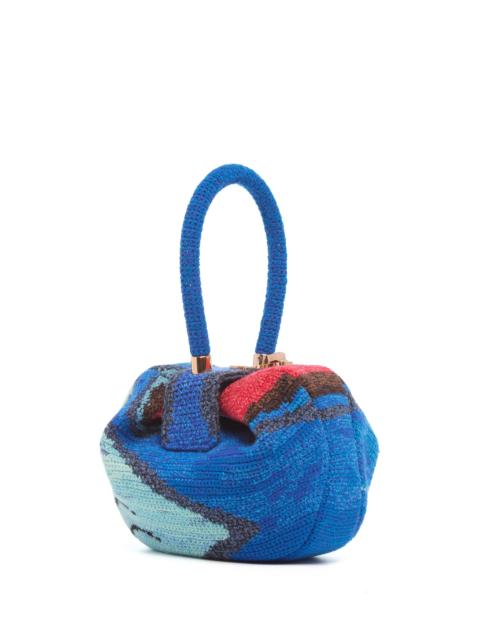 GABRIELA HEARST Nina Bag in Air Multi Crochet Cashmere