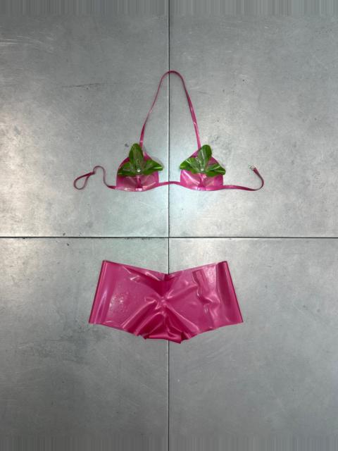 POSTER GIRL DONATELLA BIKINI TOP RHUBARB