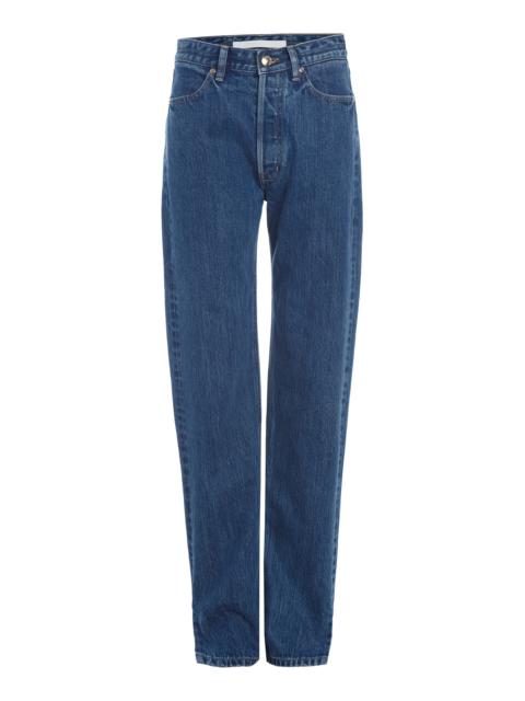 RÙADH The Agnes Regenerative Cotton-Blend Jeans medium wash