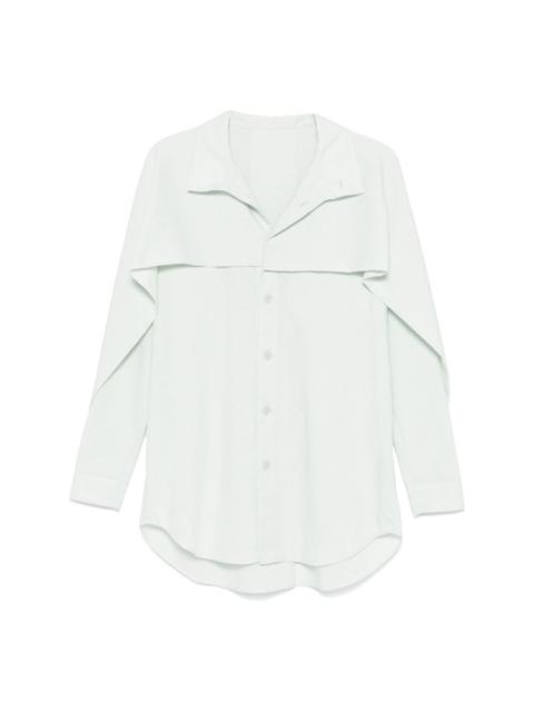 overlapping-panel shirt