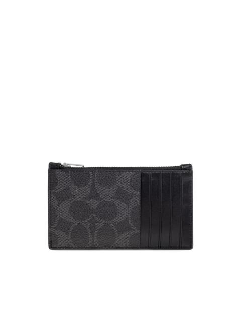 COACH zip cardholder
