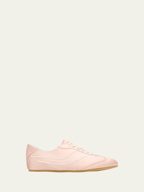 Vince Sunset Satin Low-Top Trainers