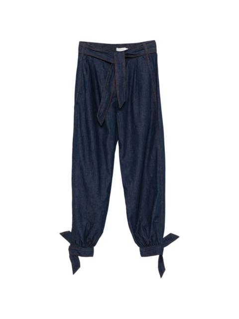 Zimmermann Aster tie-fastening jeans
