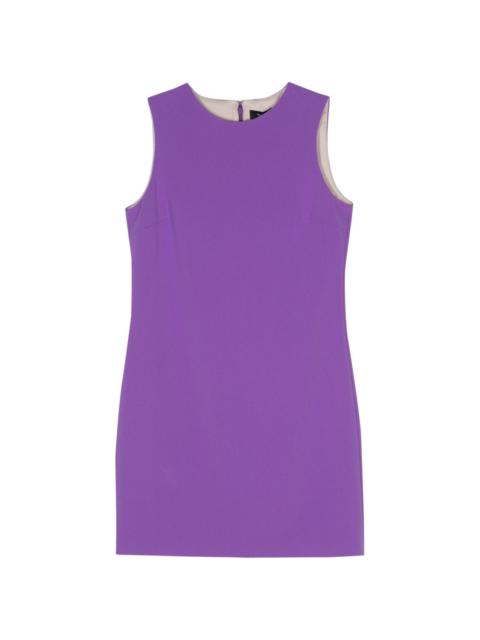 crepe mini dress