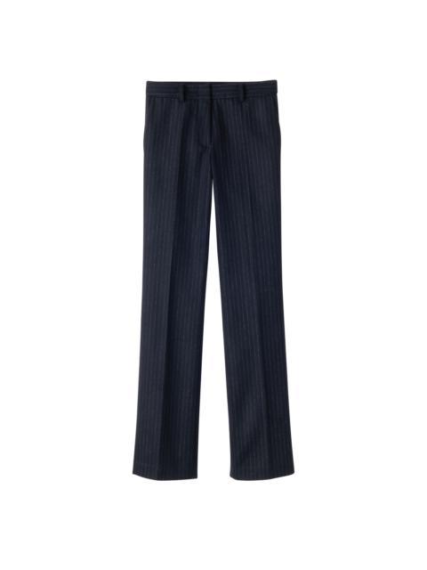 Longchamp Fall-Winter 2023 Collection Trousers Navy - OTHER