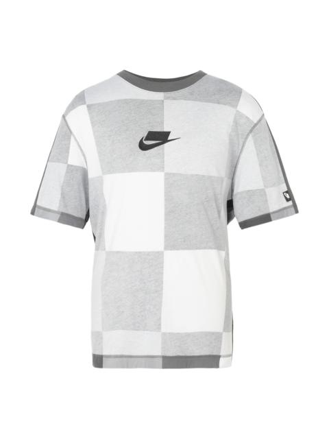 Nike Nike Printed Short Sleeve TEE Men White/Grey Whitegray CJ5074-068