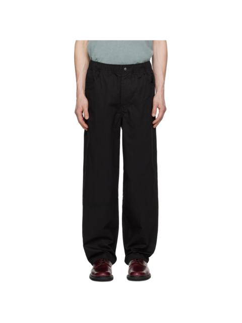NORSE PROJECTS Black Ragnar Fine Broken Twill Trousers
