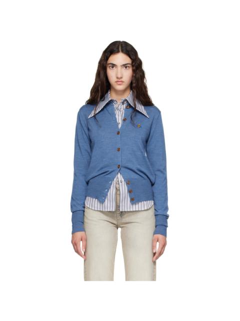 Vivienne Westwood Blue Bea Cardigan