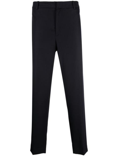 straight-leg virgin-wool trousers