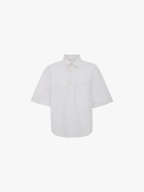 Victoria Beckham Trapeze Shirt In Optic White