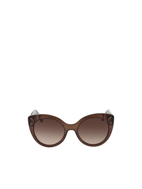 FERRAGAMO cat-eye full-rim sunglasses