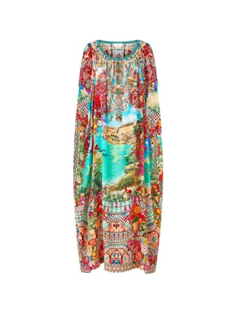 CAMILLA off-shoulder kaftan