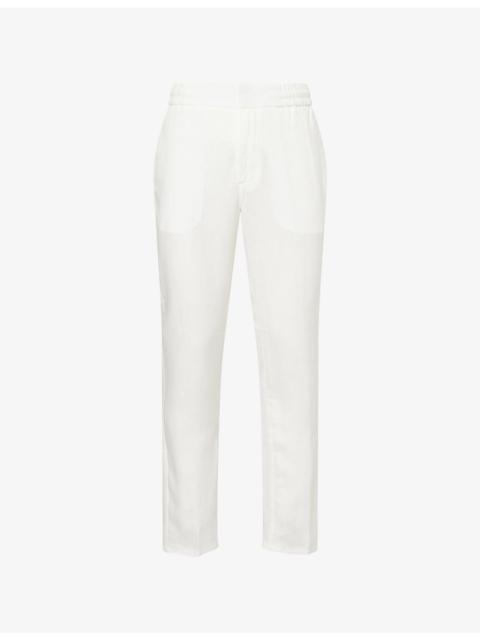 ORLEBAR BROWN Cornell Tapered-Leg Linen Trousers