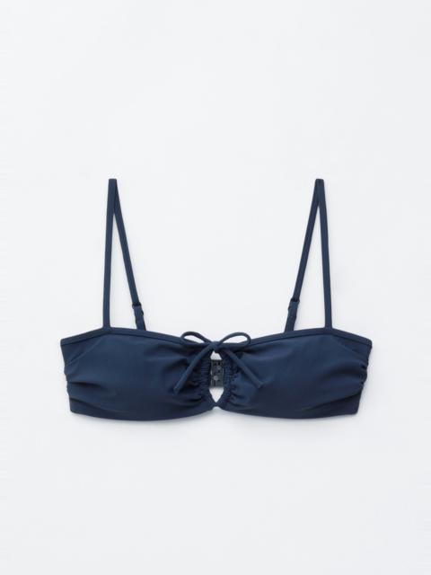 & Other Stories Tie-Front Bandeau Bikini Top