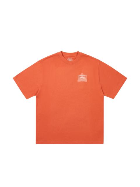 PALACE PALACE PORTER LOGO T-SHIRT ORANGE