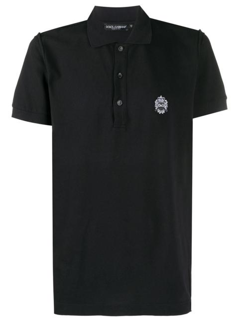 Dolce & Gabbana embroidered logo polo shirt