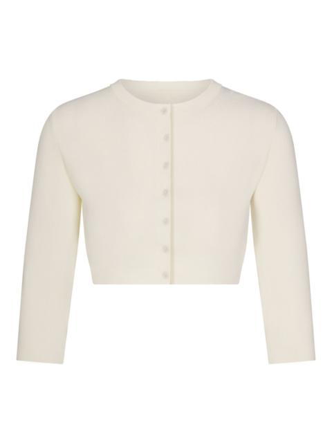 SKIMS Skims Cropped Knit Cardigan