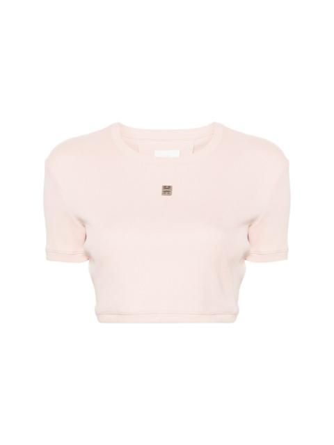 4G-plaque crop top