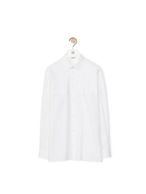 Loewe Shirt in Anagram jacquard cotton