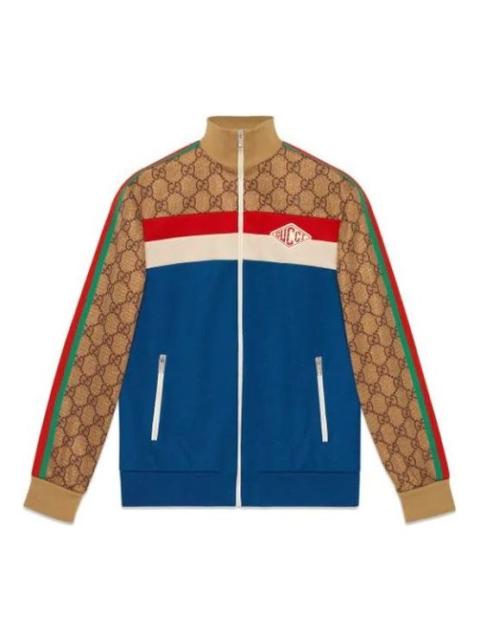 GUCCI GG technical jersey jacket