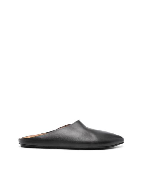 Sfoglia leather mules