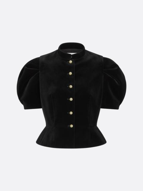 Dior Fitted Short-Sleeved Jacket