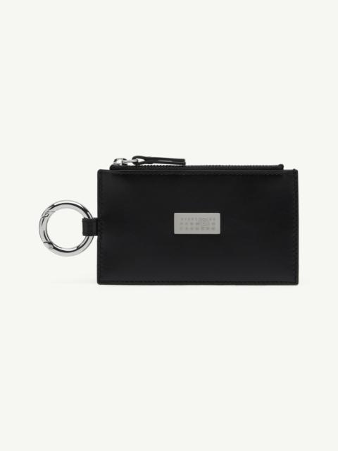 MM6 Maison Margiela Leather zip wallet