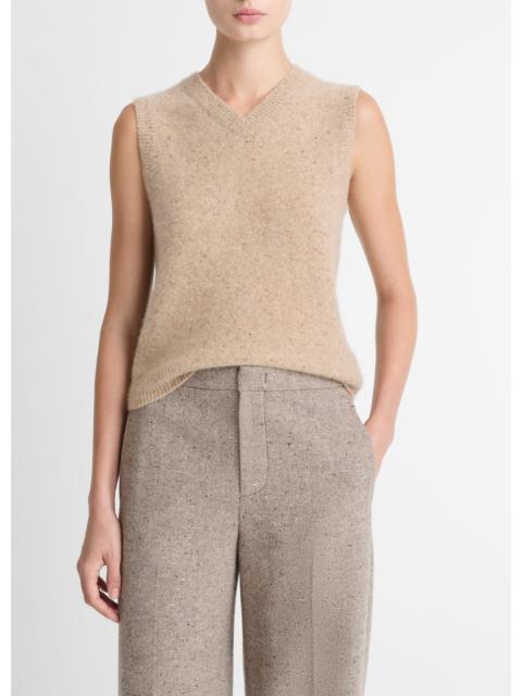 Vince Donegal Plush Cashmere Sweater Vest