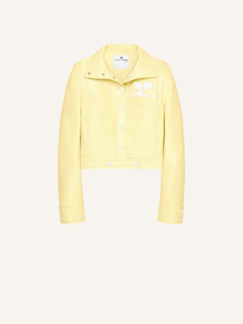 courrèges REEDITION VINYL JACKET