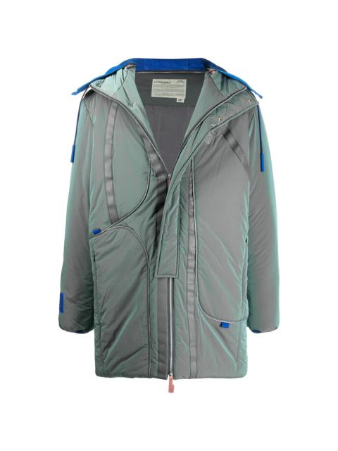 A-COLD-WALL* iridescent padded coat