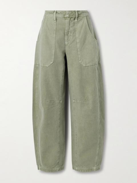SLVRLAKE Rookie Mid-rise Barrel-leg Cargo Jeans
