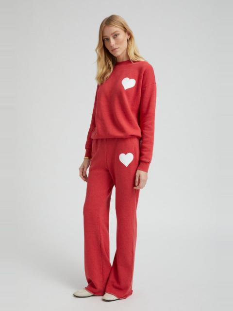 SPRWMN RED HEART STRAIGHT LEG SWEATPANTS
