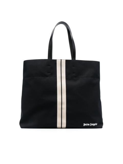 Palm Angels logo-print tote bag