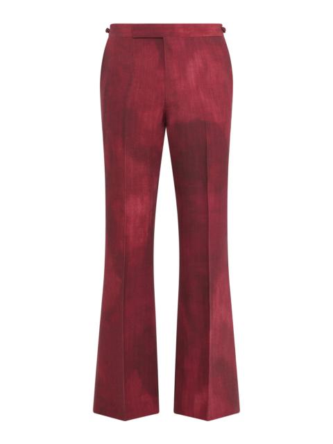 GABRIELA HEARST Stevie Pant in Bordeaux Virgin Wool