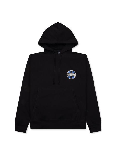 Stüssy CROSS DOT HOODIE - BLACK