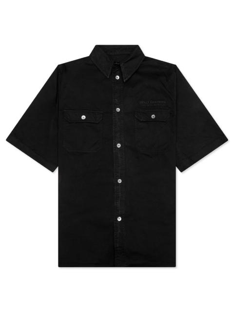 CORCORAN S/S WORK SHIRT - BLACK