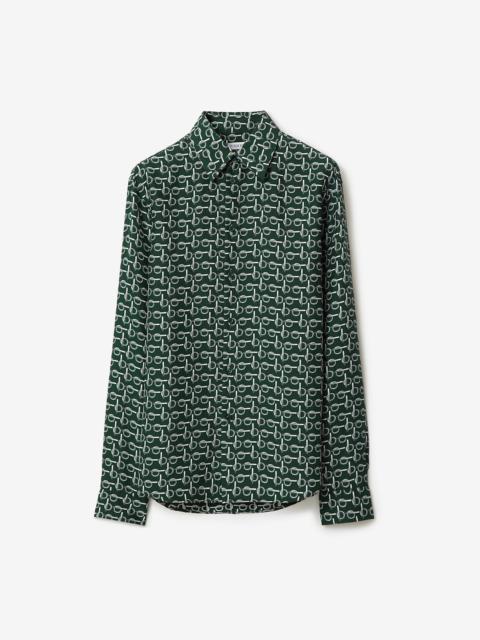 Burberry B Silk Shirt