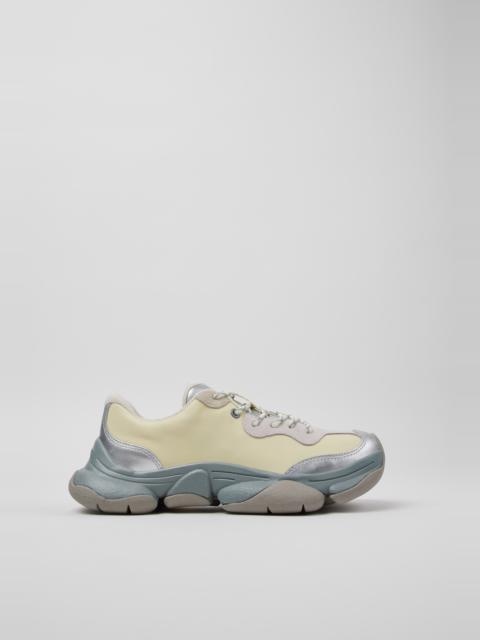 CAMPER Twins Multicolor Leather Sneakers for Women.