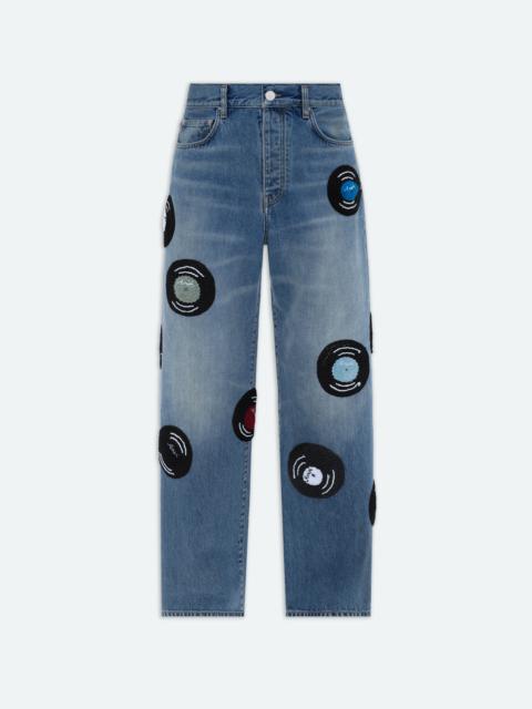 BAGGY RECORD JEAN