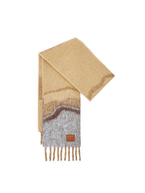 Loewe Scarf in alpaca and wool blend
