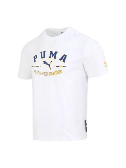 PUMA Sports Wear Graphic T-Shirt 'White' 622279-02