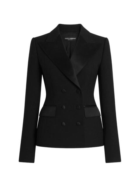 Dolce & Gabbana wool cady double-breasted jacket